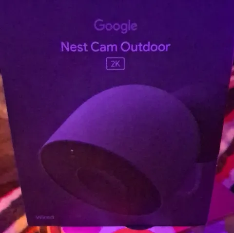 Google Nest Cam Outdoor 2K Wired Surveillance Camera Outdoor Only