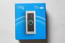 Ring Wired Doorbell Pro With 3D Motion HD Video Smart WiFi Doorbell Satin Nickel