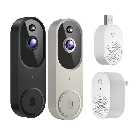 2025 Video Doorbell 1080p HD Camera WI-FI Night Vision Motion Detection Wireless