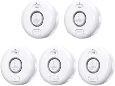 5 Pack Water Leak Alarm Detector, 120Db Loud Alert, IP66 Waterproof | Water Sens