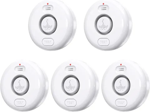 5 Pack Water Leak Alarm Detector, 120Db Loud Alert, IP66 Waterproof | Water Sens