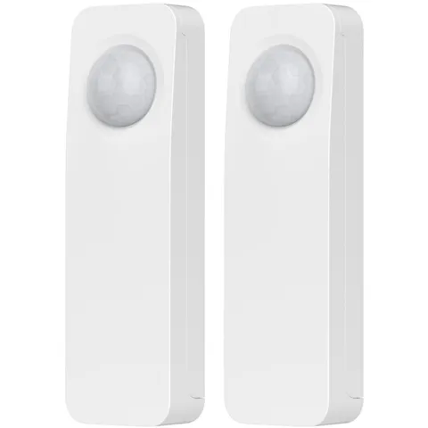 Zigbee Motion Sensor 2 Pack - Long Battery Life - Range 20ft