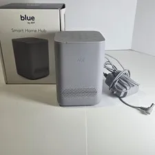 Blue by ADT Smart Home Hub Model S40LR1-01 White. No Instructions *EUC