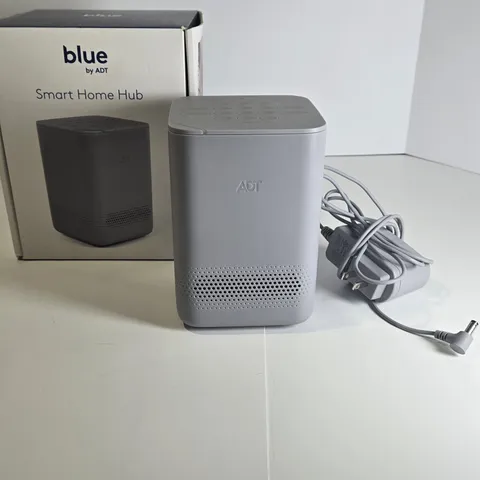 Blue by ADT Smart Home Hub Model S40LR1-01 White. No Instructions *EUC