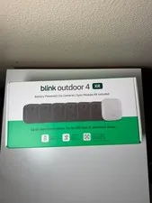 Blink Outdoor 4 XR New Battery Powered 6 Cameras Sync Module XR Included