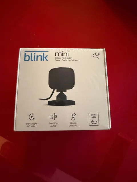 Blink BCM00300UB Mini Indoor 1080p Wi-Fi Security Camera - Black