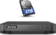 ANNKE 16CH 1080P Lite Hybrid 5-in-1(TVI/AHD/CVI/CVBS/IPC) CCTV DVR, 2TB HDD | AI