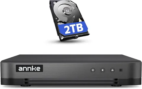 ANNKE 16CH 1080P Lite Hybrid 5-in-1(TVI/AHD/CVI/CVBS/IPC) CCTV DVR, 2TB HDD | AI