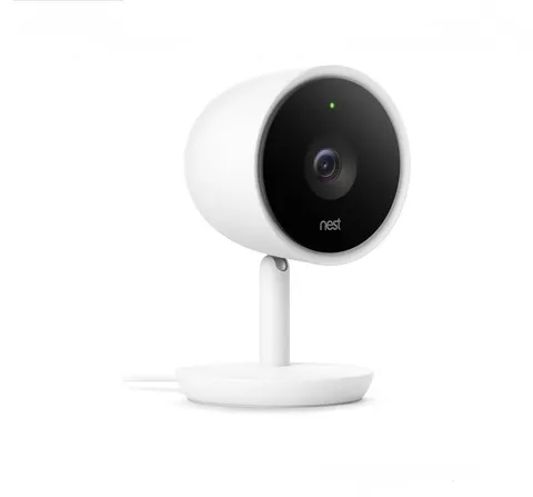 Nest Cam IQ Indoor 1080p HD Smart Wi-Fi Security Camera White