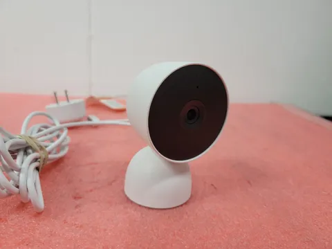 Google Nest Security Cam Indoor 1080p Wired GJQ9T (White Snow) 2nd Gen | O424