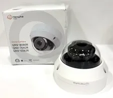 Hanwha Vision QNV-8080R 5MP PoE Network Dome Camera IP66 IK10 Open Box