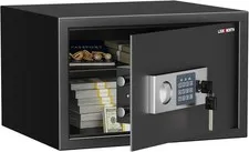 Safe for Home, 1.2 Cubic Feet, Steel, Safety Box, Lock Box for Money/Jewelry/Doc