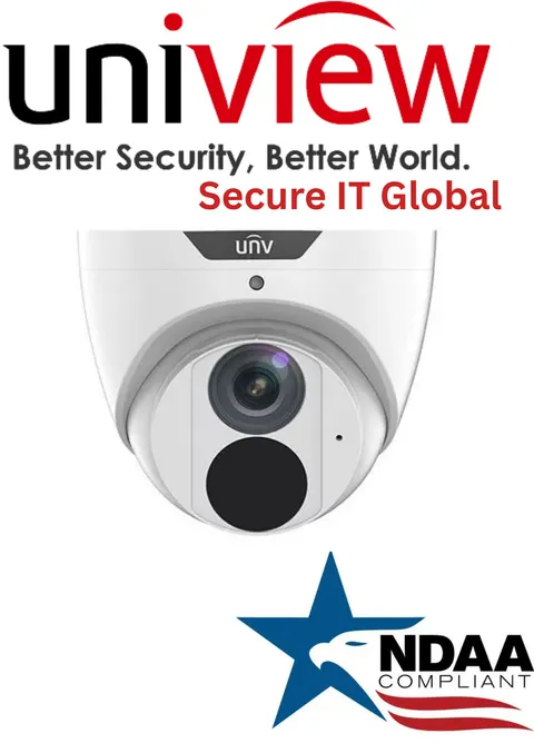 UNV 8MP IP67 NDAA Audio IP Network Uniview Eyeball Security Surveillance Camera