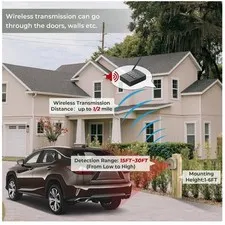 Hosmart Driveway Alarm with Weatherproof Sensor