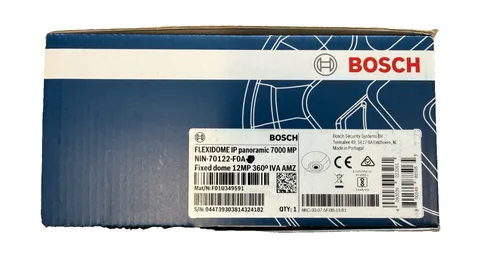 Bosch NIN-70122-F0A FLEXIDOME IP Panoramic 7000 MP, 12MP 360° camera