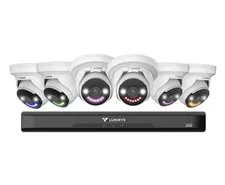 Luminys K86-8B2A4 8-Channel UHD 4K NVR with 4TB HDD & 6 x 8MP LumiLightBand Cams