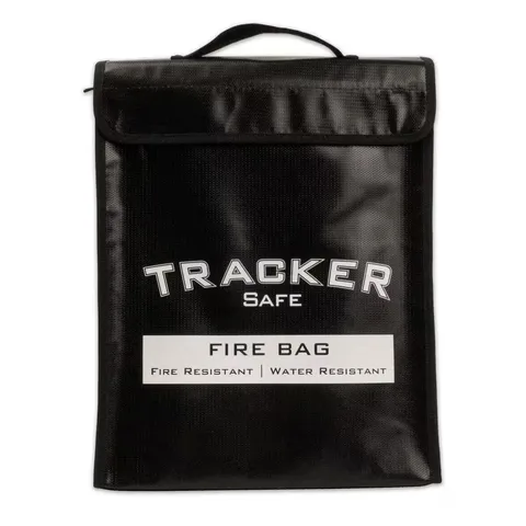 15 In. X 12 In. X 2.5 In. Fire and Water Resistant Bag for Security Safes - Larg