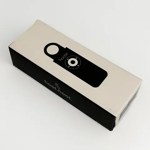Hootie Personal Alarm Security Safety Alarm Pull Tap Protection Black NIB