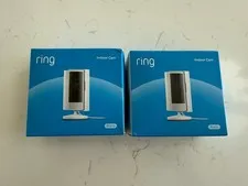 Ring Indoor Cam, Home or business security in 1080p HD video, White (Two)
