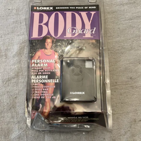Exercise Bike Lorex body guard bicycling and jogging alarm new bg 1430 old stock