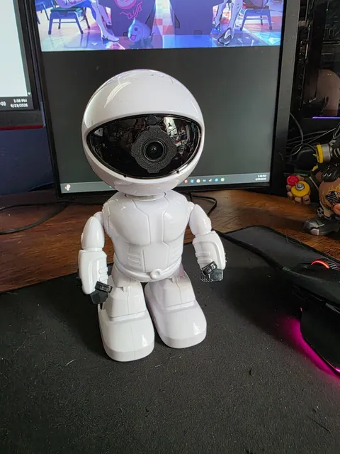 Smart Robot Security Camera | 360° Wi-Fi Indoor Camera with Motion Tracking