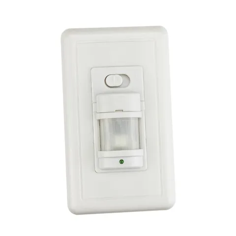 Auto On/Off Sensor Switch Motion Infrared PIR Occupancy Vacancy Wall Light Lamp
