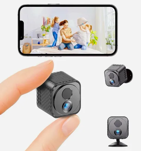 4K UHD Indoor Mini IP Camera Wi‑Fi Wireless Motion Detection IR Night Vision