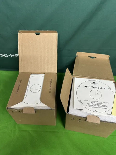 2× HS‑VST08G2‑ISU/SL Network Cameras 208mm – New Open Box IP Cameras