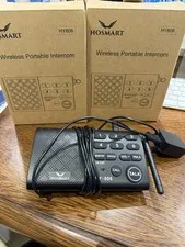 Hosmart - 6 Channel.Wireless Portable Intercom HY806 2+1