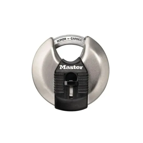 Master Lock Padlock 2 3/4In Keyed Dual Ballbearing Locking Disk 1Pk