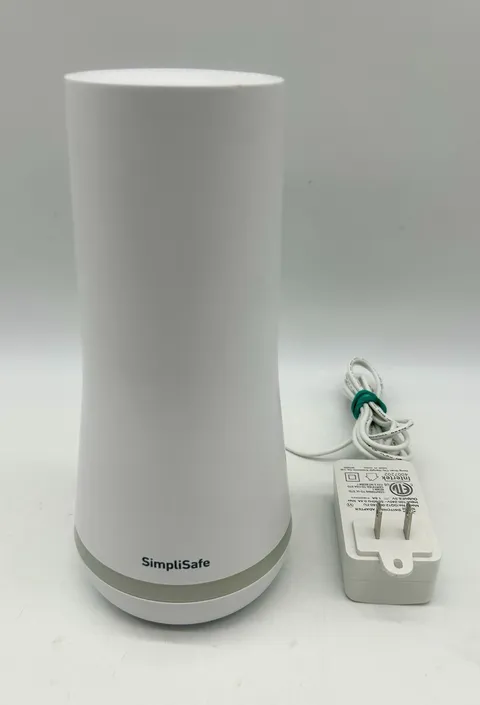 Simplisafe SSBS3 Home Security Base Station White W/Power Supply