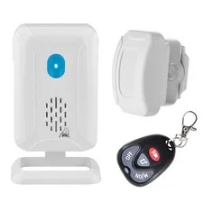 Remote Control Wireless Driveway Motion Sensor Alarm 8 Chime Bell Loud Horn 1Set