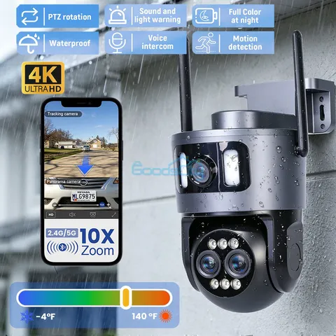 New HD Wireless Wi-Fi Security Camera Zoom Cam Color IR Night Vision for Outdoor