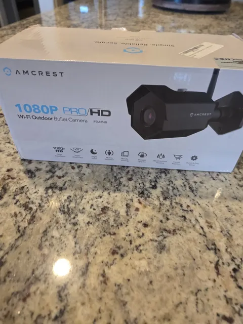 Amcrest 1080P Wi-Fi Outdoor Bullet Camera T-716