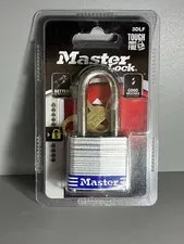 Master Lock 3DLF Heavy Duty Padlock Tough Under Fire Weather Resistant