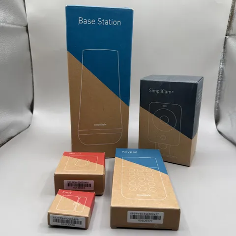 SimpliSafe SimpliCam Indoor Home Security System 5-piece Kit Wi-Fi New In Box