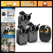 Long Range Driveway Alarm - 1/2 Mile Motion Sensor System with 3 Sensors & 1 Rec