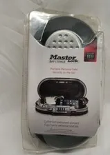Master Lock Safe Space Small Portable Combination Box New 