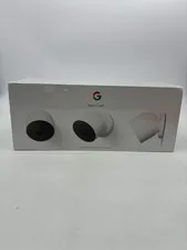 Nest Indoor Outdoor 2nd Gen Cam 3 Pack G3AL9 White Sealed - Brand New