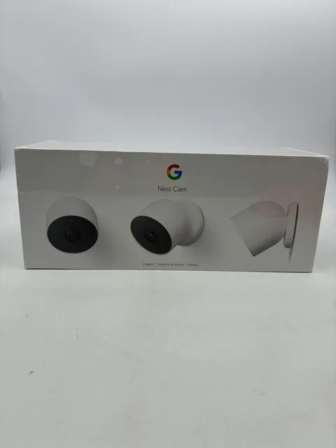 Nest Indoor Outdoor 2nd Gen Cam 3 Pack G3AL9 White Sealed - Brand New