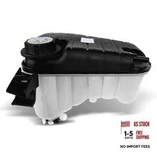 Coolant Recovery Overflow Reservoir Tank (with Cap and Sensor) Compatible