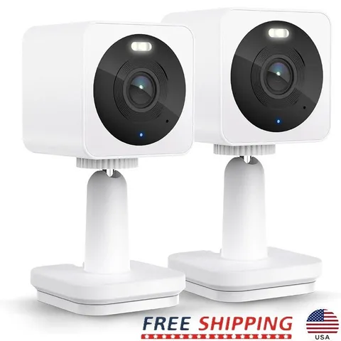 1080P HD Security Camera Color Night Vision Two Way Audio Motion Alerts New