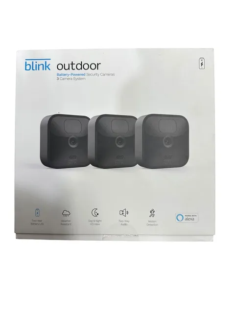 Blink Outdoor 3 Camera Wireless Smart Security Camera System (ie-jp) (PBR121405)