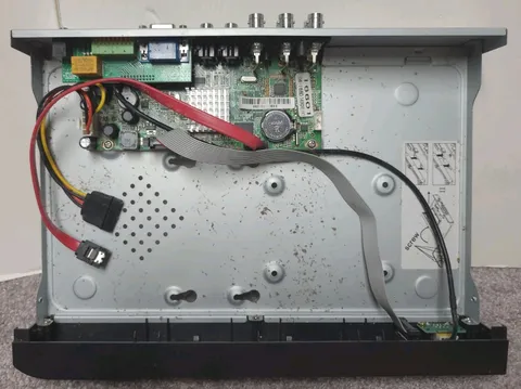 NUVICO EV2-400 4 Channel CCTV DVR 960H H.264 No HDD Power Tested w Adapter