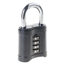 High Security Padlock Weatherproof Gym Locker Lock for Fence, Case, Toolboxes