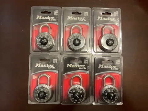New Master Lock Padlock Combination Lock Anti-Shim 3-Digit Lock #1500D