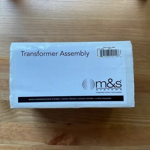 (NEW) M&S TE5D Power Transformer for M&S DMC1, DMC3-4, MC602, MC702 Intercoms JH
