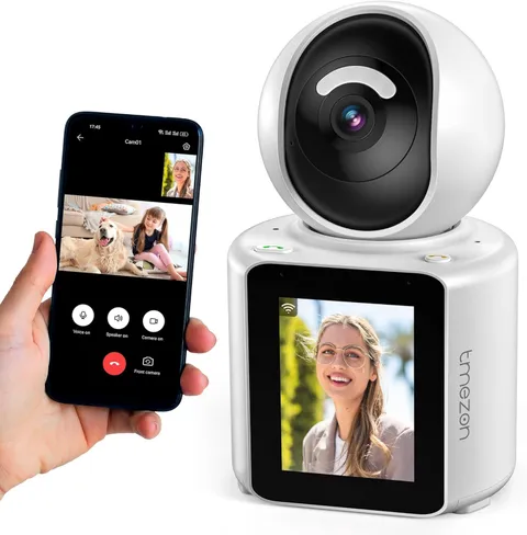 Video Pet Dog Camera Indoor Two Way Wireless Security Camera Monitor 1080P with