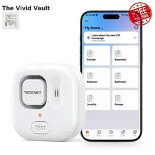 TECKNET WiFi Water Leak Detector APP Sound Alarm