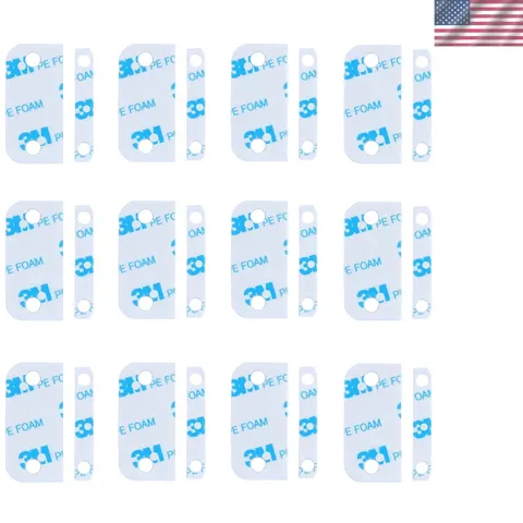 Complete Set of 24 Adhesive Pads for Ring Alarm Sensors - Residue-Free Solution